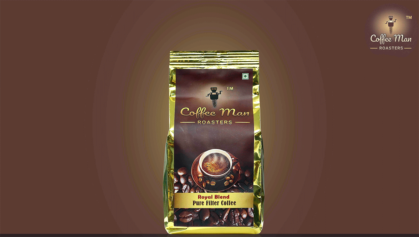 Coffee Man Roasters Royal Blend Pure Filter Coffee (Arabica and Robusta Blended) - Image 2